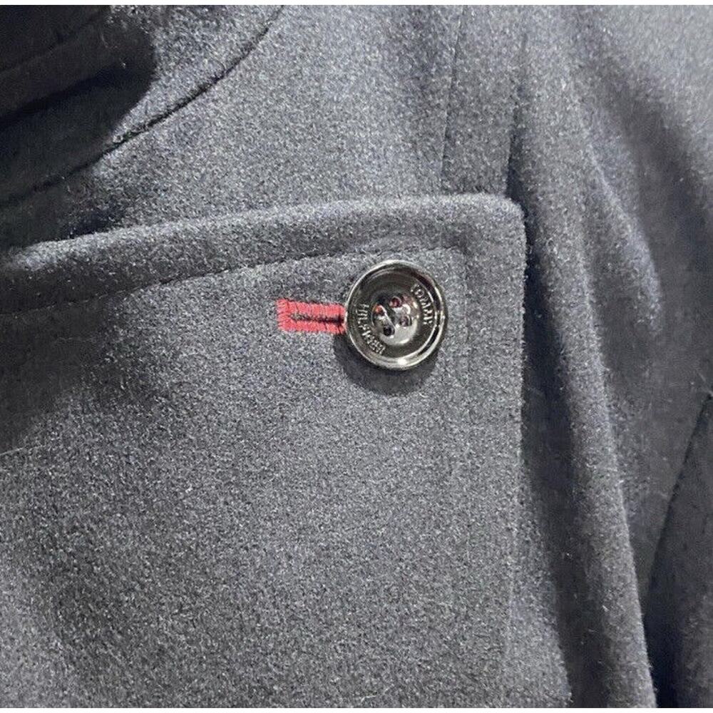 Tommy Hilfiger Women's Double-Breasted Wool Peacoat, Black, Size XL NEW‎ - Picture 5 of 12